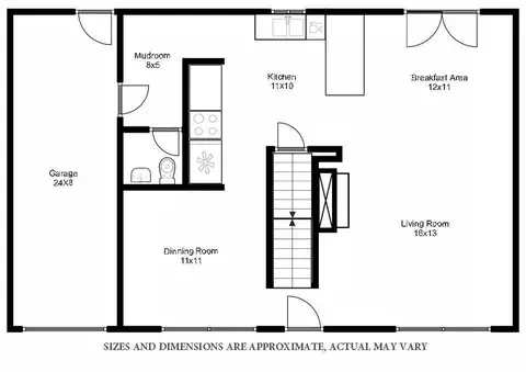 Floorplan - 1400 Salvington Pl, Wheeling, IL 60090 photo 1 of 3