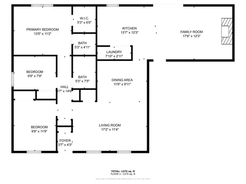 Floorplan - 810 W Pine Ave, Roselle, IL 60172 photo 1 of 1