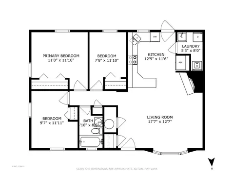 Floorplan - 1335 E Forest Ave, Des Plaines, IL 60018 photo 1 of 1