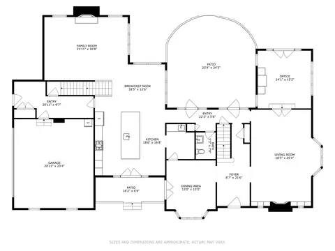 Floorplan - 624 Drexel Ave, Glencoe, IL 60022 photo 3 of 4