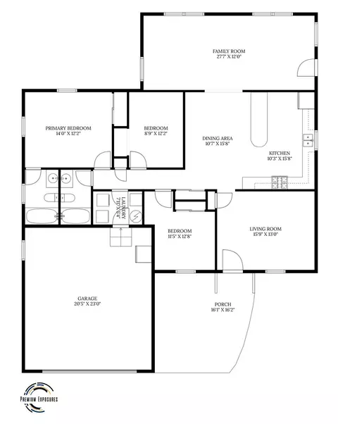 Floorplan - 309 E North St, Mansfield, IL 61854 photo 1 of 2