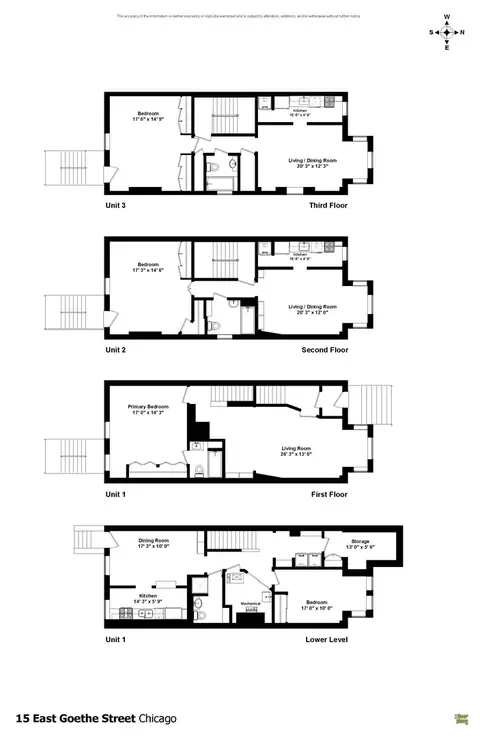 Floorplan - 15 E Goethe St, Chicago, IL 60610 photo 1 of 1