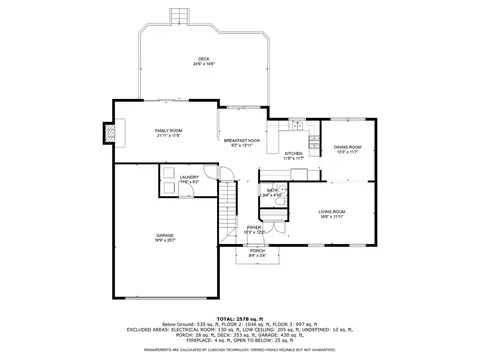 Floorplan - 60 Forestview Ln, Aurora, IL 60502 photo 1 of 4