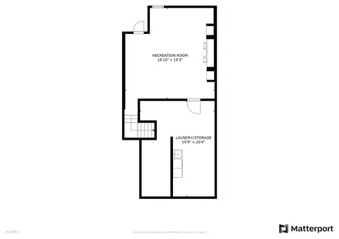 Floorplan - 8050 Daniel Dr, Justice, IL 60458 photo 3 of 3