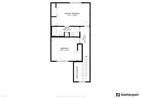 Floorplan - 8050 Daniel Dr, Justice, IL 60458 photo 2 of 3