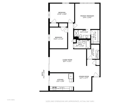 Floorplan - 225 Windsor Ln #A, Willowbrook, IL 60527 photo 1 of 1