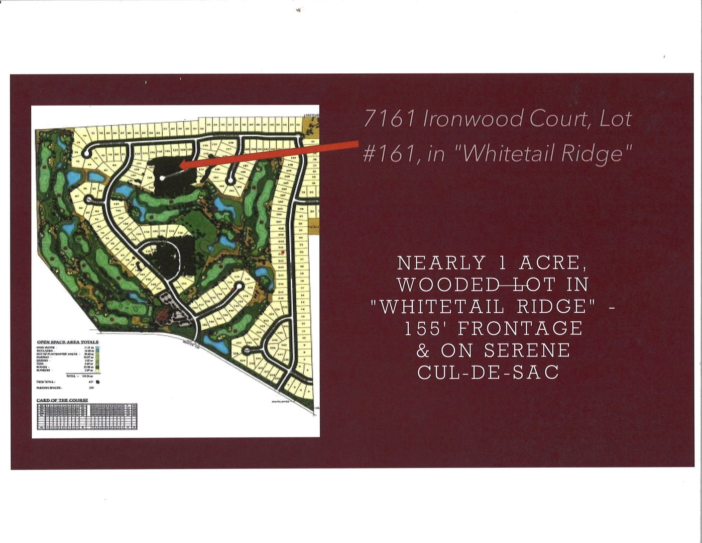 Lot 161 Ironwood Ct  