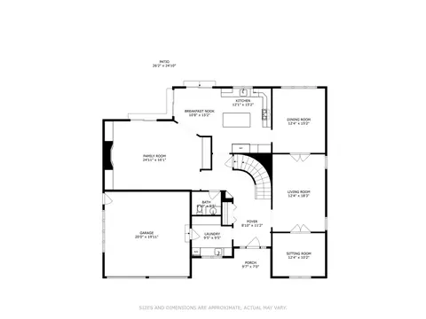 Floorplan - 561 Drexel Ave, Glencoe, IL 60022 photo 3 of 4