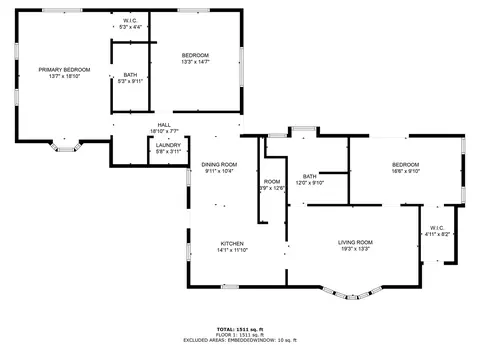 Floorplan - 964 W Stone St, Kankakee, IL 60901 photo 1 of 2