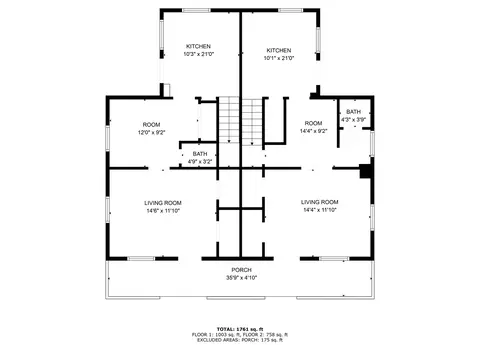 Floorplan - 307 N 5th Ave, Kankakee, IL 60901 photo 1 of 6