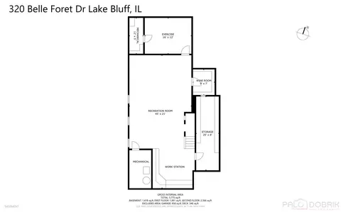 Floorplan - 320 Belle Foret Dr, Lake Bluff, IL 60044 photo 3 of 3