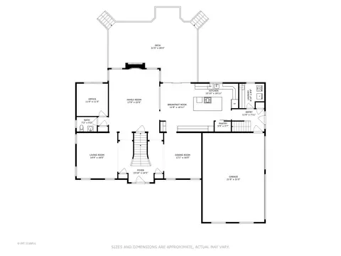 Floorplan - 303 Saddle Ln, Fox River Grove, IL 60021 photo 3 of 4