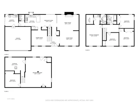 Floorplan - 1431 Jill Ct, Rolling Meadows, IL 60008 photo 1 of 4