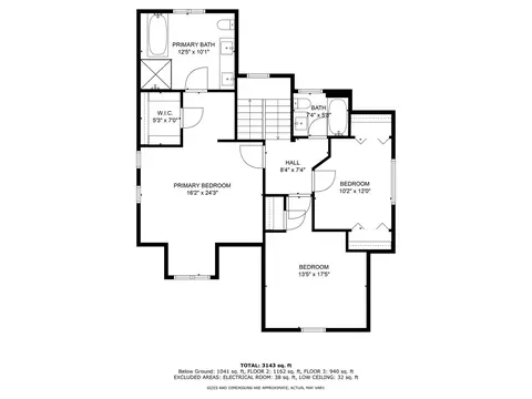 Floorplan - 3511 Maple Ave, Berwyn, IL 60402 photo 3 of 4