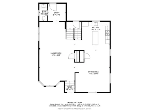 Floorplan - 3511 Maple Ave, Berwyn, IL 60402 photo 2 of 4