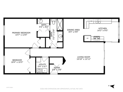 Floorplan - 32 Creekside Cir #B, Elgin, IL 60123 photo 1 of 1