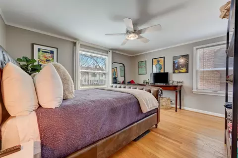 Bedroom - 77 Williamsburg Rd, Evanston, IL 60203 photo 4 of 10