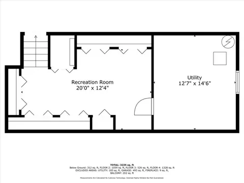 Floorplan - 962 Suffield Ter, Northbrook, IL 60062 photo 2 of 5