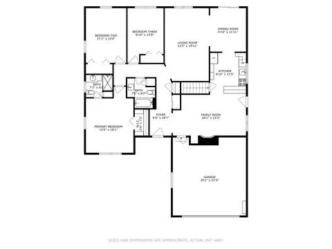 Floorplan - 1913 E Seneca Ln, Mount Prospect, IL 60056 photo 2 of 3