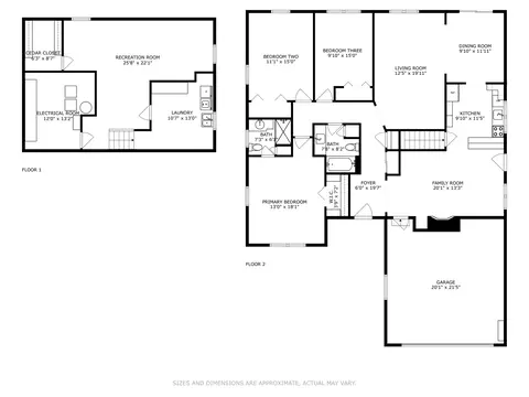 Floorplan - 1913 E Seneca Ln, Mount Prospect, IL 60056 photo 1 of 3