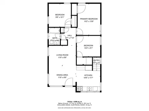 Floorplan - 7707 W Devon Ave, Chicago, IL 60631 photo 1 of 3