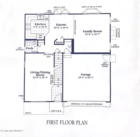 Floorplan - 6211 Fox Ridge Dr, Plainfield, IL 60586 photo 1 of 3