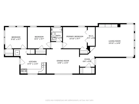Floorplan - 5525 N Artesian Ave, Chicago, IL 60625 photo 1 of 1