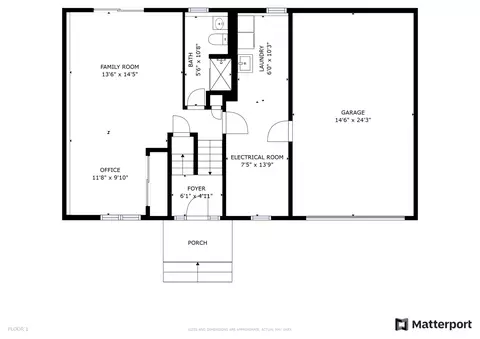 Floorplan - 1655 Highland Blvd, Hoffman Estates, IL 60169 photo 1 of 2