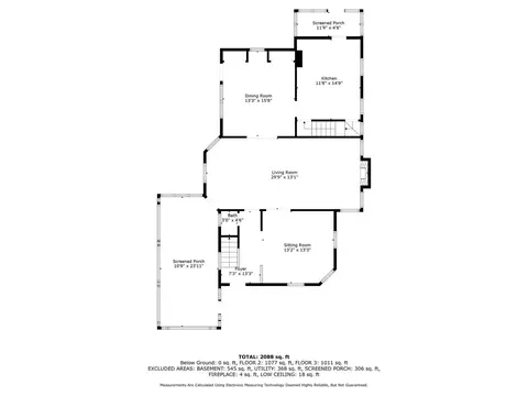 Floorplan - 123 E Van Buren St, Ottawa, IL 61350 photo 1 of 4