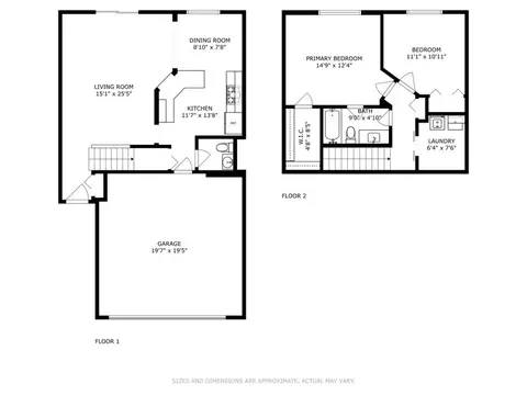 Floorplan - 1695 Spaulding Rd, Bartlett, IL 60103 photo 1 of 3