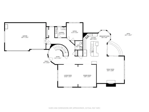 Floorplan - 2344 Dewes St, Glenview, IL 60025 photo 3 of 4