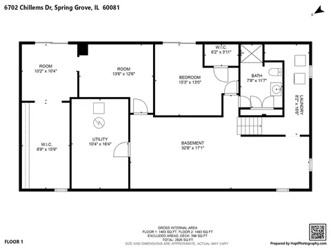 Floorplan - 6702 Chillems Dr, Spring Grove, IL 60081 photo 3 of 3