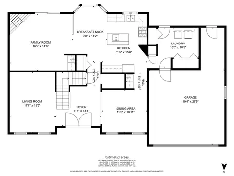 Floorplan - 1200 Prairie Dr, Algonquin, IL 60102 photo 1 of 4