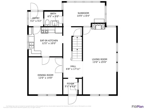 Floorplan - 2235 Wesley Ave, Evanston, IL 60201 photo 2 of 4