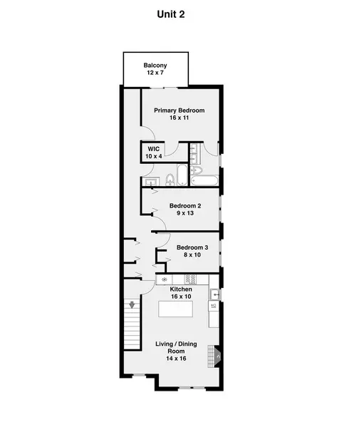 Floorplan - 2153 N Stave St, Chicago, IL 60647 photo 3 of 3