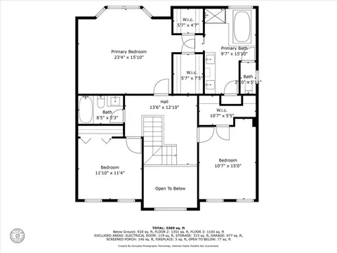Floorplan - 607 Ironwood Cc Dr, Normal, IL 61761 photo 2 of 4