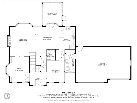 Floorplan - 607 Ironwood Cc Dr, Normal, IL 61761 photo 3 of 4