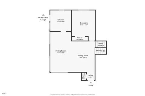 Floorplan - 2803 173rd St, Hazel Crest, IL 60429 photo 1 of 4
