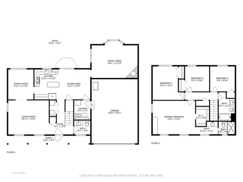 Floorplan - 3905 Whispering Trails Dr, Hoffman Estates, IL 60192 photo 3 of 3