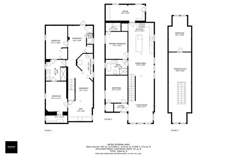 Floorplan - 9407 S Rhodes Ave, Chicago, IL 60619 photo 4 of 4