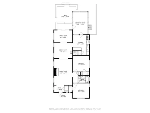 Floorplan - 3043 Thayer St, Evanston, IL 60201 photo 1 of 2