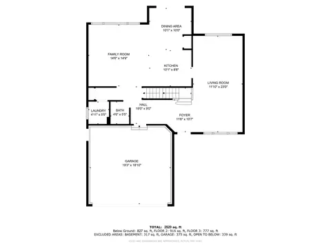Floorplan - 481 Rose Ln, Bartlett, IL 60103 photo 2 of 5