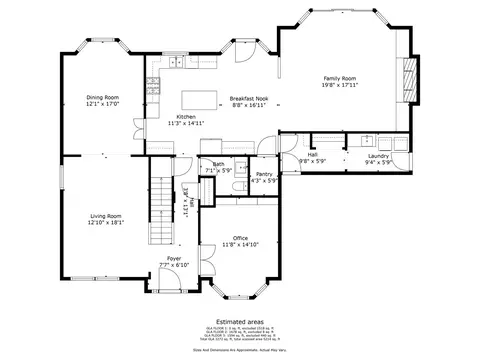 Floorplan - 1526 Maria Ct, Wheaton, IL 60187 photo 1 of 3