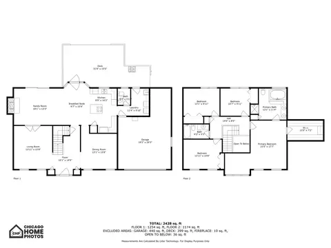 Floorplan - 864 Kingston Ln, Bartlett, IL 60103 photo 3 of 3