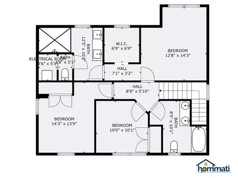 Floorplan - 2804 Fremont St, Rolling Meadows, IL 60008 photo 3 of 3