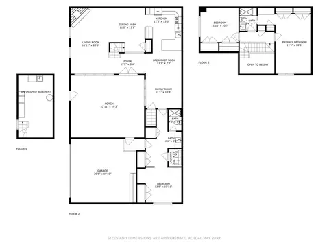 Floorplan - 4 Grimsby On Oxford St, Rolling Meadows, IL 60008 photo 1 of 4