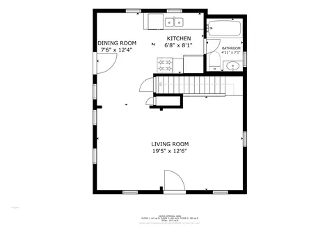 Floorplan - 232 N Melrose Ave, Elgin, IL 60123 photo 2 of 3
