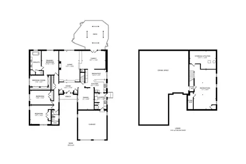 Floorplan - 500 Standish Dr, Deerfield, IL 60015 photo 1 of 3