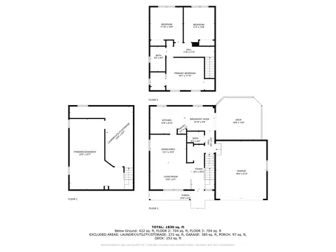 Floorplan - 1291 Meyer Ct, Naperville, IL 60564 photo 1 of 4
