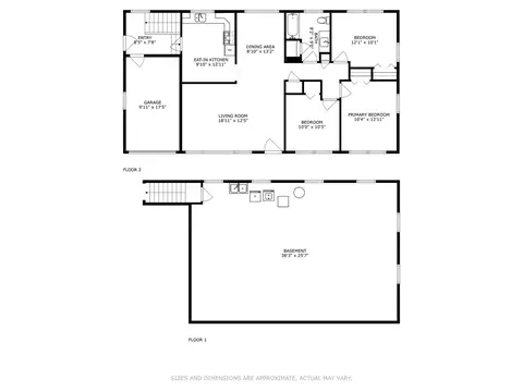 Floorplan - 48 Harvard St, Des Plaines, IL 60016 photo 1 of 3